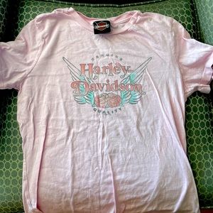 Girls, Harley Davidson T-shirt